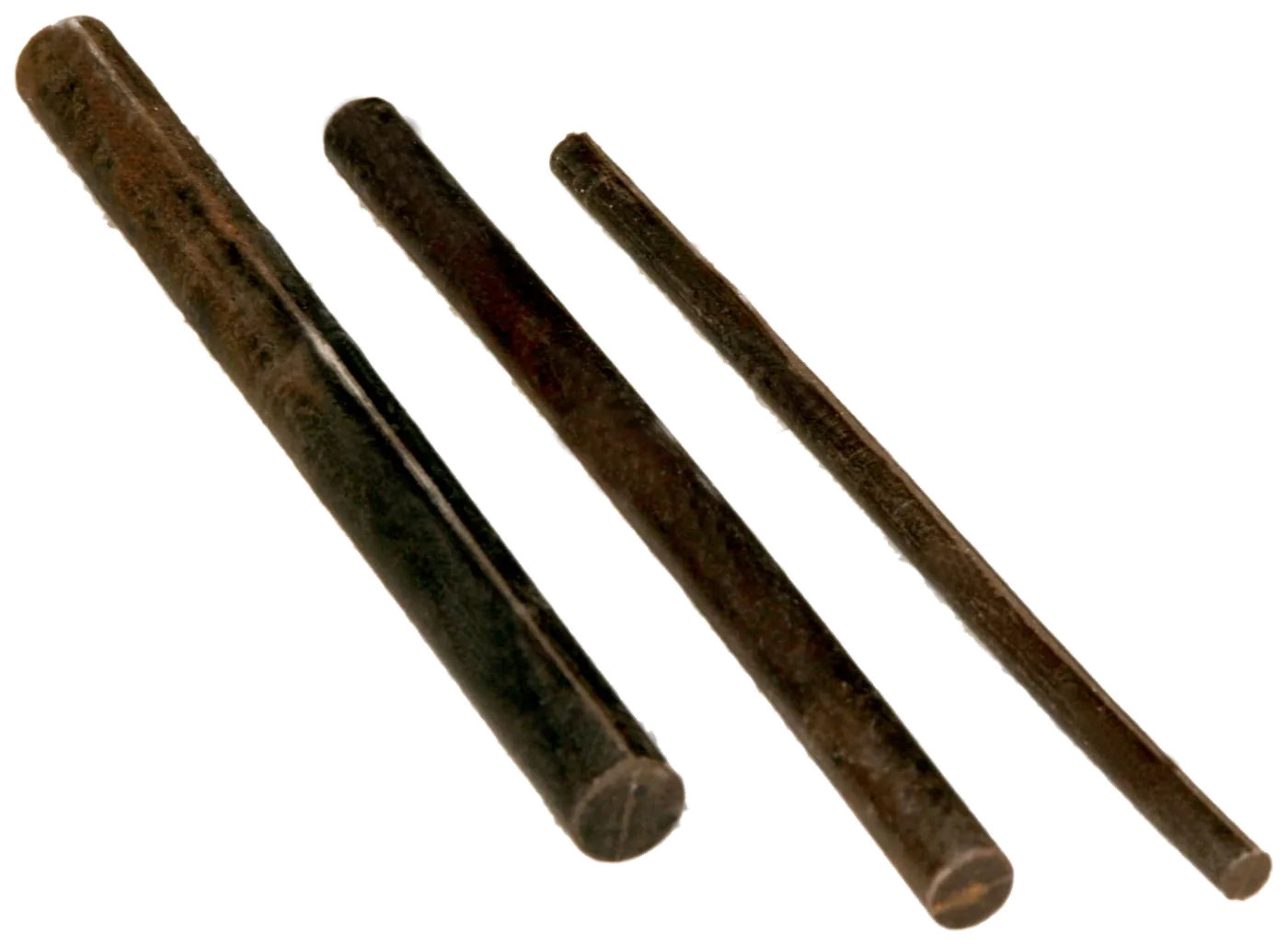 Round-section kraflex abrasive sticks in three diameters