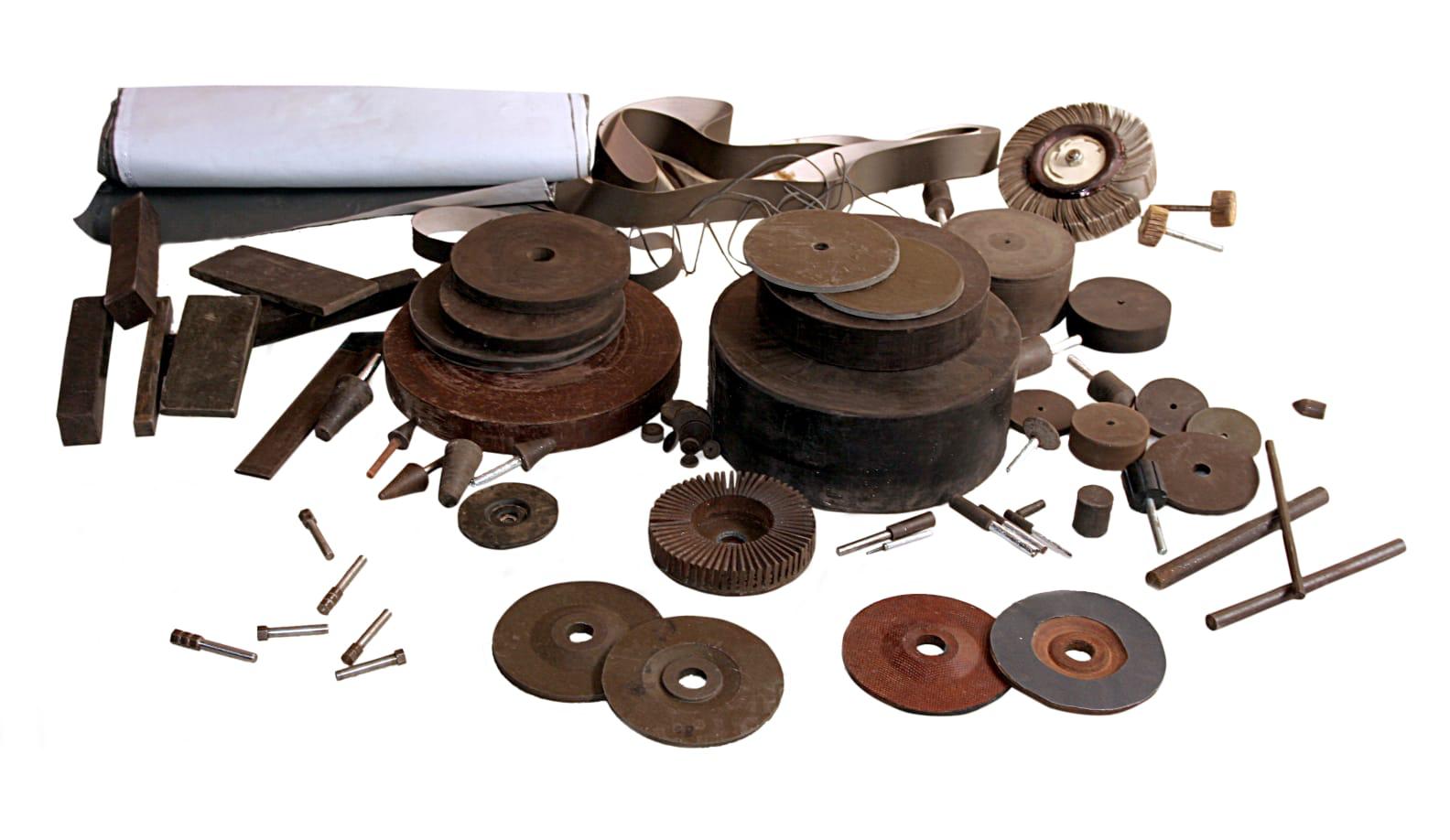 Custom engineered KraFlex rubberized abrasive shapes made to drawing