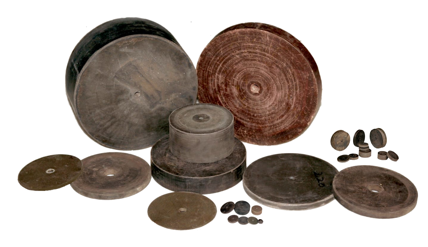 KraFlex rubberized abrasive polishing wheels